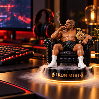 Iron Mist on a gaming desk
